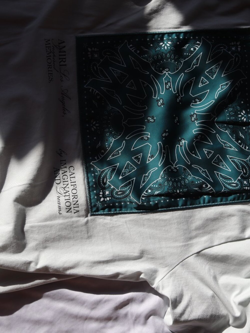 MINT AMIRI BANDANA PATCH - Picture 4 of 6